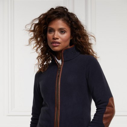 Holland Cooper Country Fleece Jacket - Ink Navy Holland Cooper Country Fleece Jacket - Ink Navy