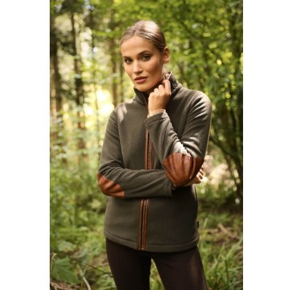 Holland Cooper Country Fleece Jacket - Khaki Holland Cooper Country Fleece Jacket - Khaki