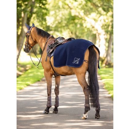 LeMieux Arika Clima-Tek Quarter Sheet - Navy LeMieux Arika Clima-Tek Quarter Sheet - Navy