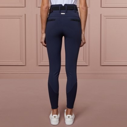 Holland Cooper Premium High Rise Breeches - Yale Blue Holland Cooper Premium High Rise Breeches - Yale Blue