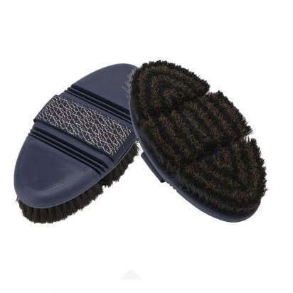 LeMieux Flexi Horse Hair Body Brush - Navy