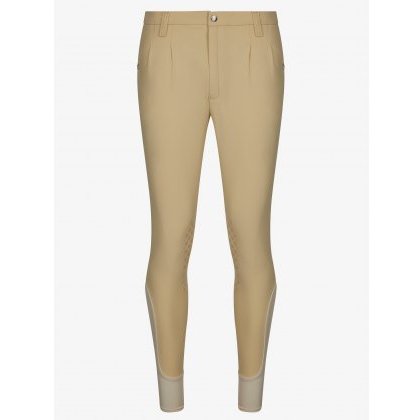 LeMieux Mens Elite Classic Pleated Breech - Beige