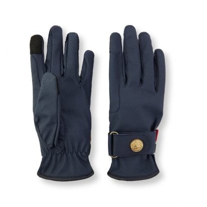 Holland Cooper Riding Gloves - Navy Holland Cooper Riding Gloves - Navy