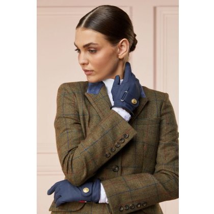 Holland Cooper Riding Gloves - Navy Holland Cooper Riding Gloves - Navy