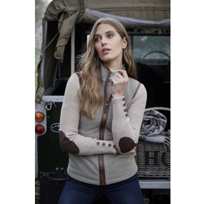 Holland Cooper Country Fleece Gilet - Sage Holland Cooper Country Fleece Gilet - Sage