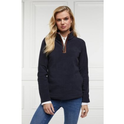 Holland Cooper Country Fleece Half Zip - Ink Navy Holland Cooper Country Fleece Half Zip - Ink Navy