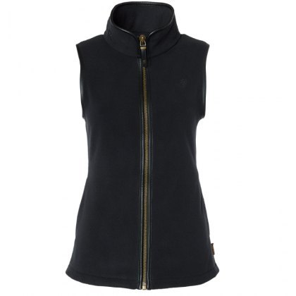 Holland Cooper Country Fleece Gilet - Black Holland Cooper Country Fleece Gilet - Black