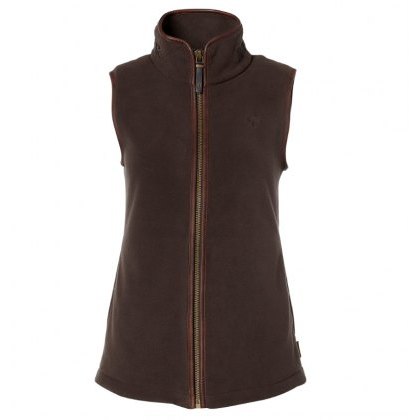 Holland Cooper Country Fleece Gilet - Chocolate Holland Cooper Country Fleece Gilet - Chocolate