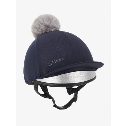 LeMieux Mesh Hat Silk - Navy LeMieux Mesh Hat Silk - Navy