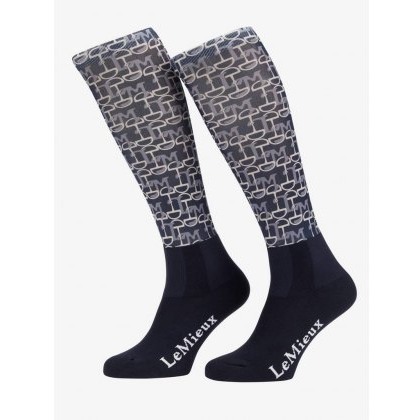 LeMieux Junior Footsies Socks - Florence Navy