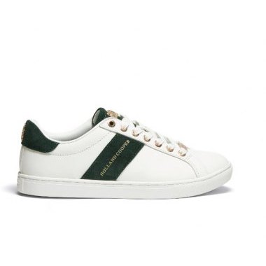 Holland Cooper Knightsbridge Court Trainer - Racing Green Holland Cooper Knightsbridge Court Trainer - Racing Green
