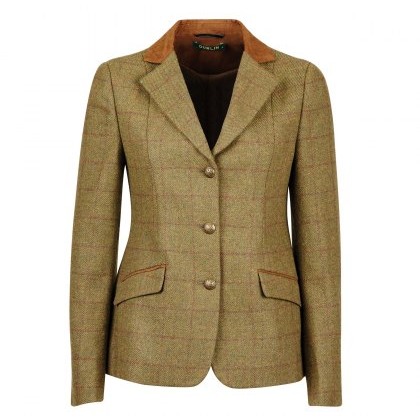 Dublin Albany Tweed Suede Collar Jacket Dublin Albany Tweed Suede Collar Jacket