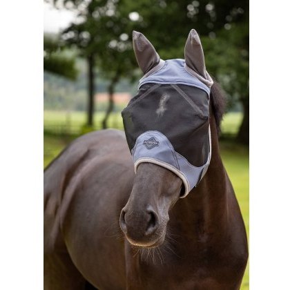 LeMieux Visor-Tek Half Fly Mask - Jay Blue LeMieux Visor-Tek Half Fly Mask - Jay Blue