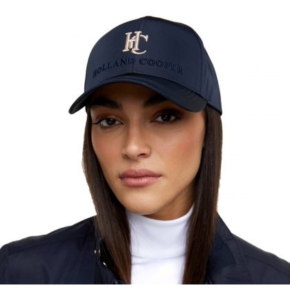 Holland Cooper Burghley Equestrian Cap - Ink Navy Holland Cooper Burghley Equestrian Cap - Ink Navy