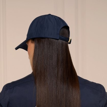 Holland Cooper Burghley Equestrian Cap - Ink Navy Holland Cooper Burghley Equestrian Cap - Ink Navy