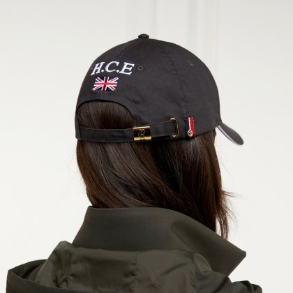 Holland Cooper HC Equestrian Cap - Charcoal Holland Cooper HC Equestrian Cap - Charcoal
