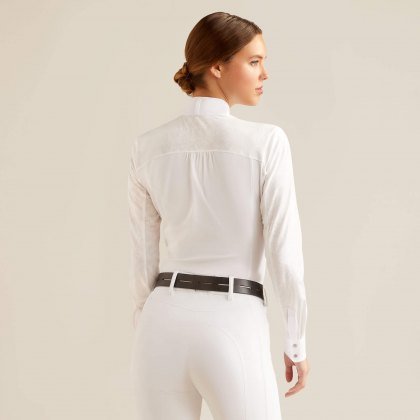 Ariat Bellatrix Show Shirt - White Ariat Bellatrix Show Shirt - White