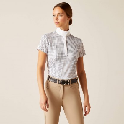 Ariat Aptos Show Shirt - Blushing Rose Check Ariat Aptos Show Shirt - Blushing Rose Check