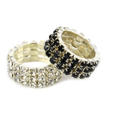 Lincoln Diamante Plaiting Bands Lincoln Diamante Plaiting Bands