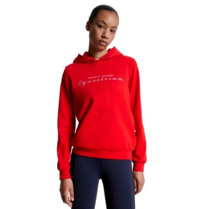 Tommy Hilfiger Greenwich Graphic Hoodie - Fierce Red Tommy Hilfiger Greenwich Graphic Hoodie - Fierce Red