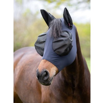 LeMieux Bug Relief Half Mask - Navy LeMieux Bug Relief Half Mask - Navy