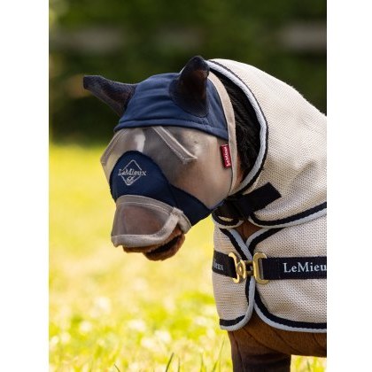 LeMieux Toy Pony Fly Mask - Navy LeMieux Toy Pony Fly Mask - Navy