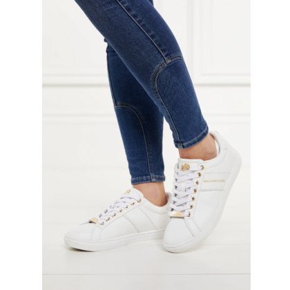Holland Cooper Knightsbridge Court Trainer - White Holland Cooper Knightsbridge Court Trainer - White