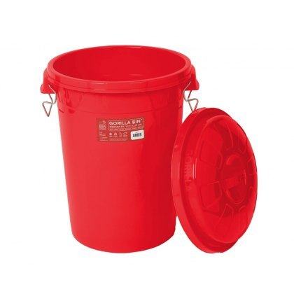 Red Gorilla 50L Bin with Clip Lid Red Gorilla 50L Bin with Clip Lid