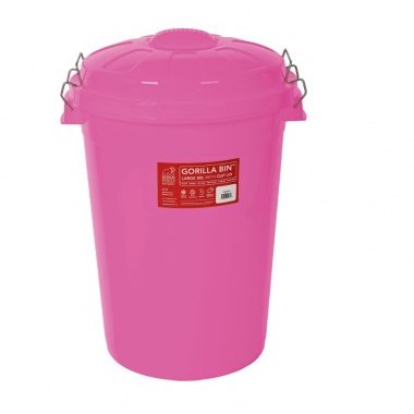 Red Gorilla 80L Bin with Clip Lid Red Gorilla 80L Bin with Clip Lid