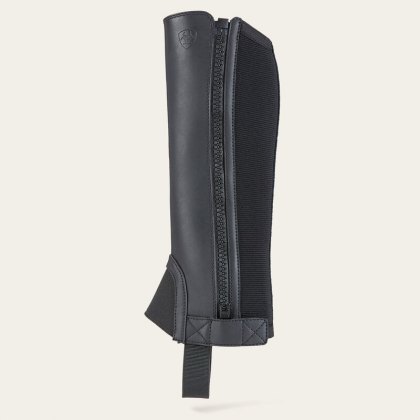 Ariat Youth Scout Chap Half Chap - Black Ariat Youth Scout Chap Half Chap - Black