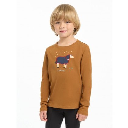 LeMieux Mini Jessie Long Sleeve Top - Ginger LeMieux Mini Jessie Long Sleeve Top - Ginger