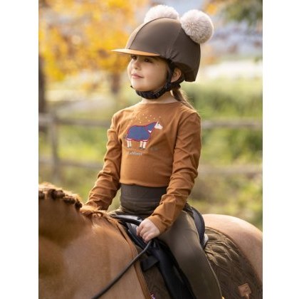 LeMieux Mini Jessie Long Sleeve Top - Ginger LeMieux Mini Jessie Long Sleeve Top - Ginger