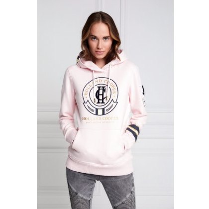 Holland Cooper HC Heritage Hoodie - Blush Holland Cooper HC Heritage Hoodie - Blush