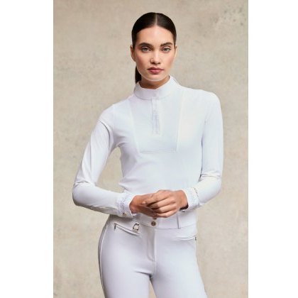 Holland Cooper Gatcombe Show Shirt - White Holland Cooper Gatcombe Show Shirt - White