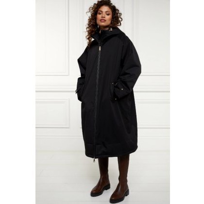 Holland Cooper One-Size Waterproof Coat - Black Holland Cooper One-Size Waterproof Coat - Black