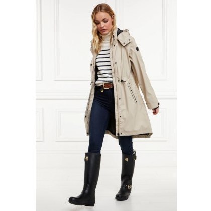 Holland Cooper Chartwell Rain Parka - Stone Holland Cooper Chartwell Rain Parka - Stone
