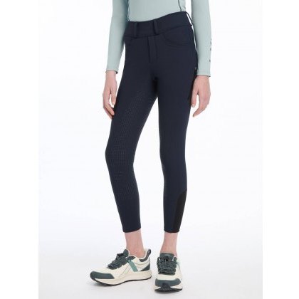 LeMieux Young Rider Ella Winter Breggings - Navy