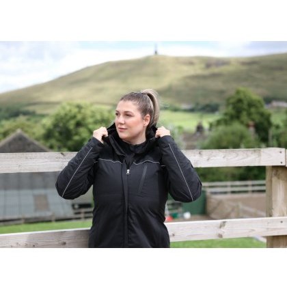 Cameo Equine Thermo Winter Riding Jacket - Black Cameo Equine Thermo Winter Riding Jacket - Black