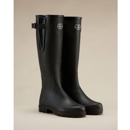 Le Chameau Womens Vierzonord Neoprene Lined Boot - Noir Le Chameau Womens Vierzonord Neoprene Lined Boot - Noir