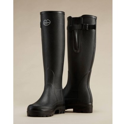 Le Chameau Womens Vierzonord Neoprene Lined Boot - Noir Le Chameau Womens Vierzonord Neoprene Lined Boot - Noir