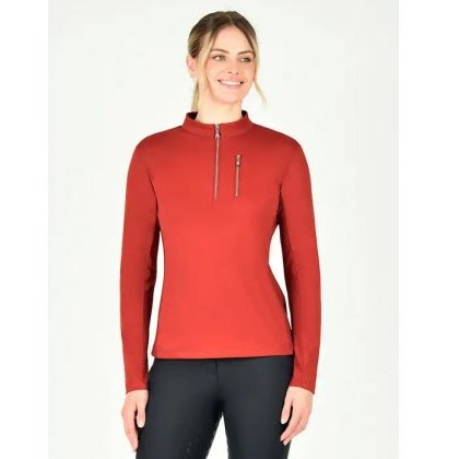 Weatherbeeta Reno Long Sleeve Top - Red Ochre Weatherbeeta Reno Long Sleeve Top - Red Ochre