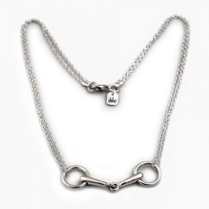 HiHo Silver Sterling Silver Racing Snaffles Necklace HiHo Silver Sterling Silver Racing Snaffles Necklace