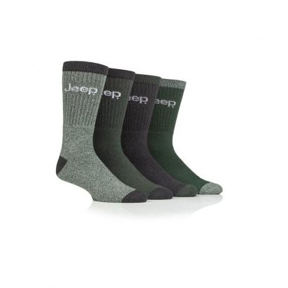 Platinum Agencies Ltd Jeep Mens Socks (4pk) Platinum Agencies Ltd Jeep Mens Socks (4pk)