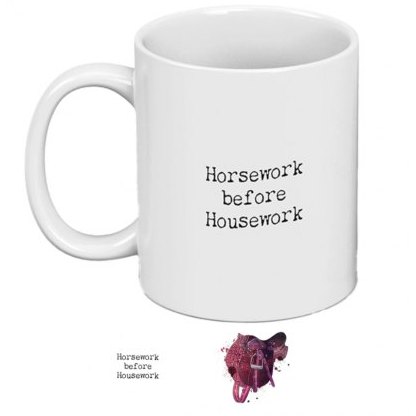 Platinum Agencies Ltd Horsework Ceramic Mug Platinum Agencies Ltd Horsework Ceramic Mug