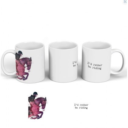 Platinum Agencies Ltd I'd Rather Ceramic Mug Platinum Agencies Ltd I'd Rather Ceramic Mug