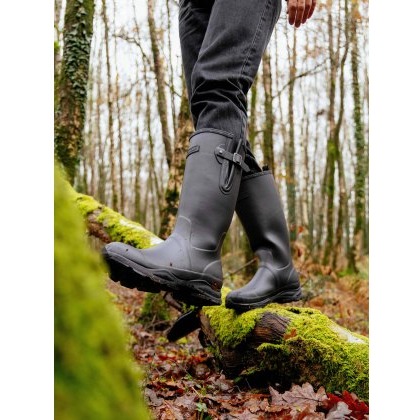 LeMieux Mens Ultra Stride Wellington Boot - Black