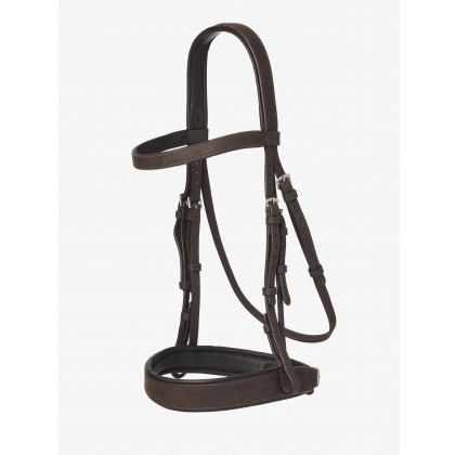 LeMieux Flat Hunter Bridle with Laced Reins LeMieux Flat Hunter Bridle with Laced Reins