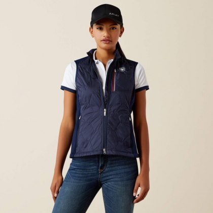 Ariat Fusion Insulated Gilet - Navy Team Ariat Fusion Insulated Gilet - Navy Team