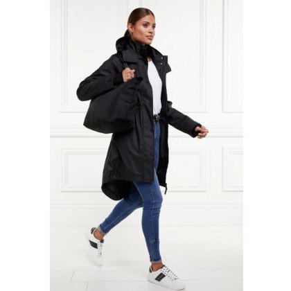Holland Cooper Chartwell Rain Parka - Black Holland Cooper Chartwell Rain Parka - Black