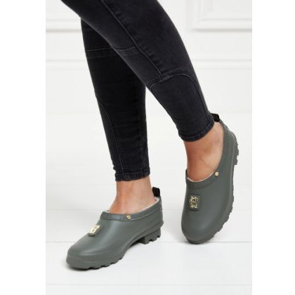 Holland Cooper Gardening Loafer - Matte Green Holland Cooper Gardening Loafer - Matte Green
